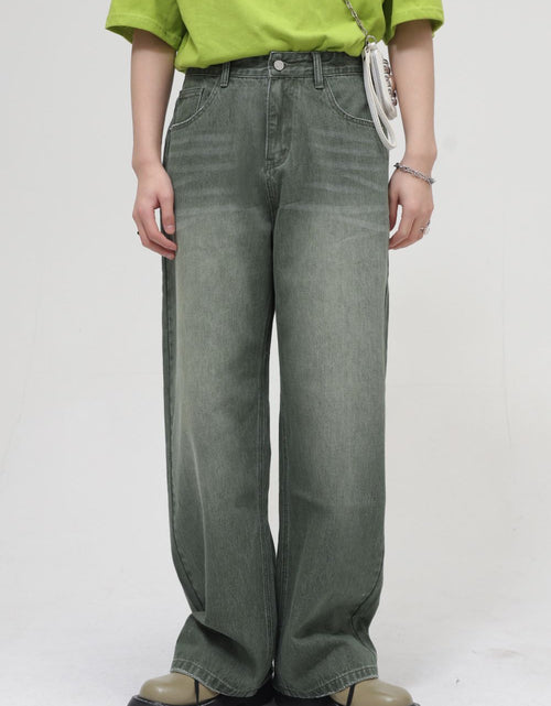 Load image into Gallery viewer, Men's Wide Straight Leg Jeans

