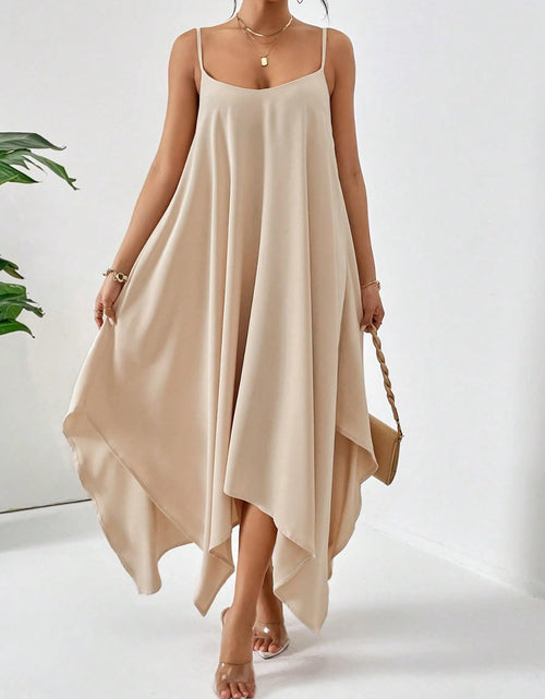 Load image into Gallery viewer, Scoop Neck Midi Cami Dress
