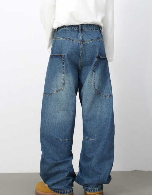 Load image into Gallery viewer, Men's Wide Leg Jeans
