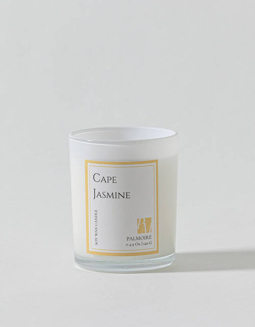 Load image into Gallery viewer, Cape Jasmine Soy Wax Candle by PALMOIRE
