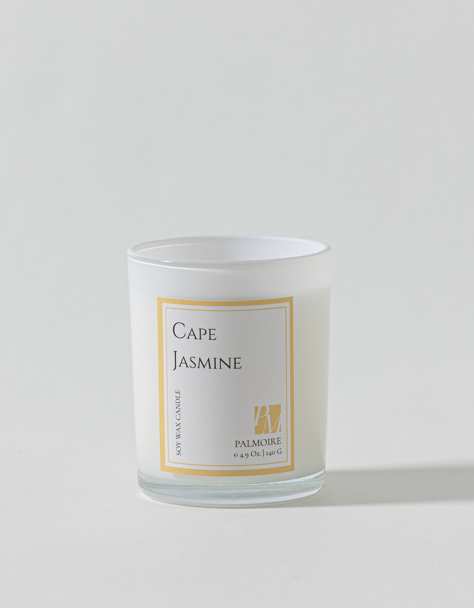 Cape Jasmine Soy Wax Candle by PALMOIRE