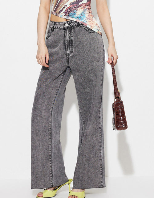 Load image into Gallery viewer, High Waist Bootcut Jeans with Pockets
