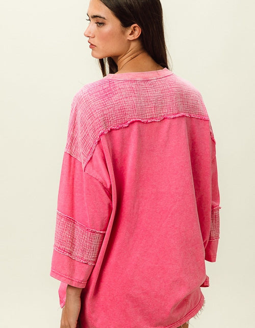 Load image into Gallery viewer, BiBi High-Low Washed T-Shirt
