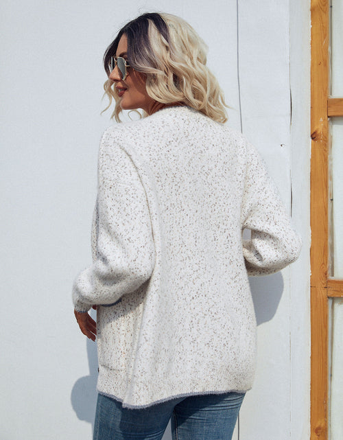Load image into Gallery viewer, Button Down V-Neck Cardigan with Pockets
