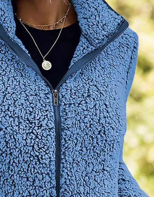 Load image into Gallery viewer, Pocketed Zip Up Turtleneck Jacket
