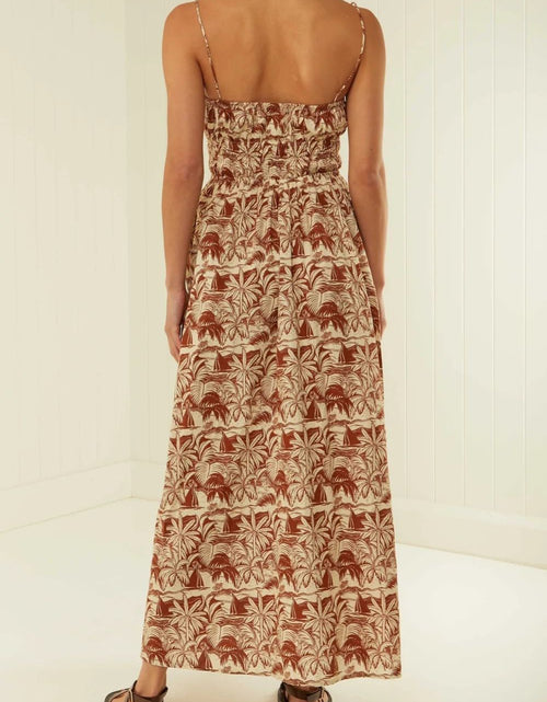 Load image into Gallery viewer, Printed Square Neck Cami Dress
