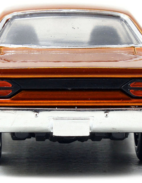 Load image into Gallery viewer, Dom's Plymouth Road Runner Orange Metallic with Matt Black Hood "Fast &amp; Furious" Series 1/32 Diecast Model Car by Jada
