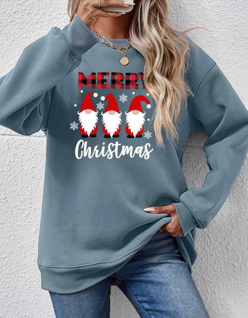 Load image into Gallery viewer, MERRY CHRISTMAS Long Sleeve Sweatshirt
