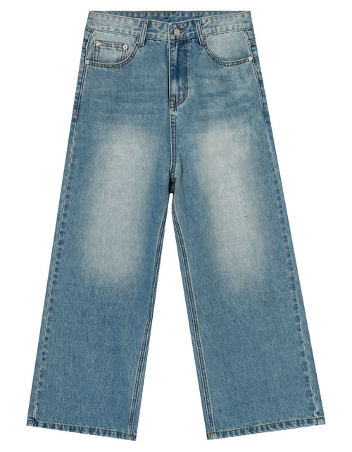 Load image into Gallery viewer, Wide Leg Jeans with Pockets
