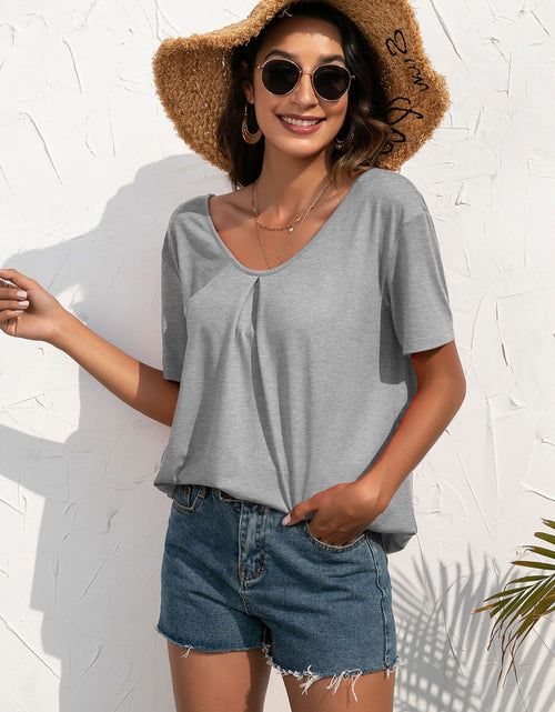 Load image into Gallery viewer, Ivy Lane Lace Trim Short Sleeve Top
