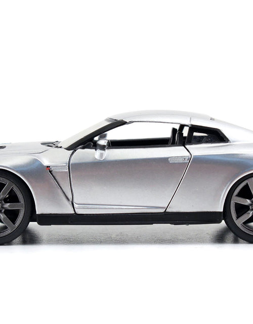 Load image into Gallery viewer, Brian's Nissan GT-R (R35) Silver Metallic "Fast &amp; Furious" Movie 1/32 Diecast Model Car by Jada
