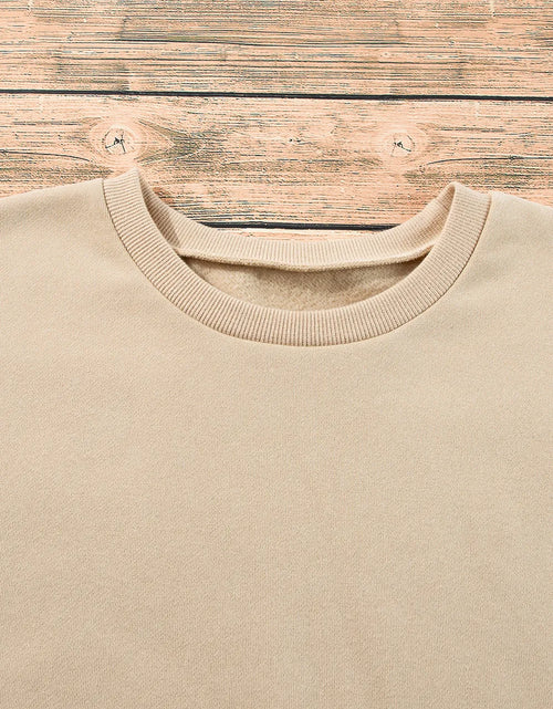 Load image into Gallery viewer, Round Neck Long Sleeve Sweatshirt
