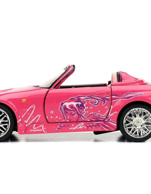 Load image into Gallery viewer, Suki's Honda S2000 Convertible Pink with Graphics "Fast &amp; Furious" Movie 1/32 Diecast Model Car by Jada
