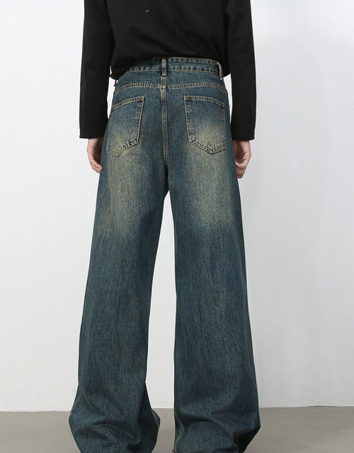 Load image into Gallery viewer, Men's Wide Leg Jeans

