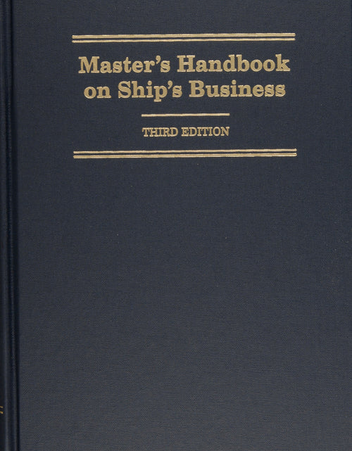Load image into Gallery viewer, Master's Handbook on Ship's Business by Schiffer Publishing

