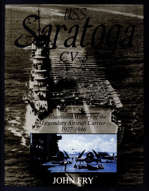 Load image into Gallery viewer, USS Saratoga (CV-3) by Schiffer Publishing
