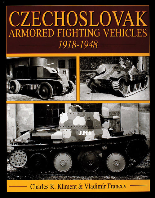 Load image into Gallery viewer, Czechoslovak Armored Fighting Vehicles 1918-1948 by Schiffer Publishing
