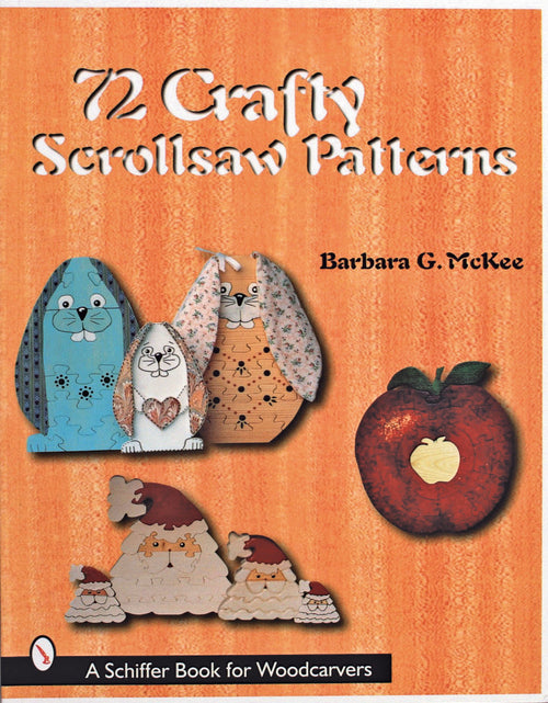 Load image into Gallery viewer, 72 Crafty Scrollsaw Patterns by Schiffer Publishing
