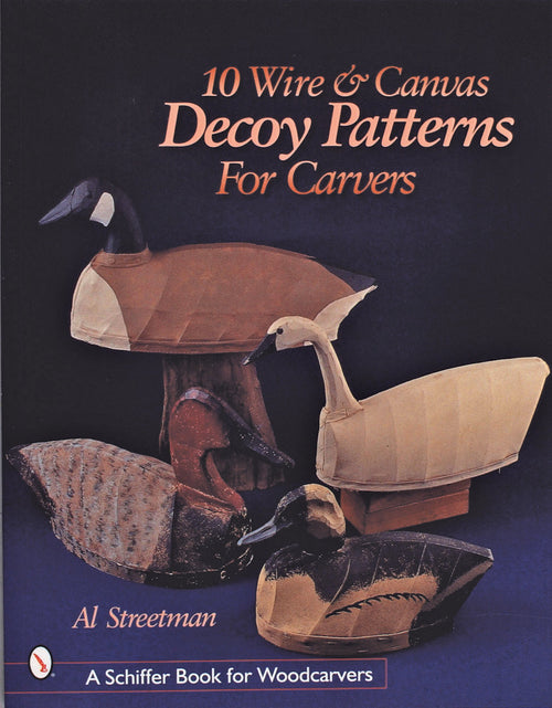 Load image into Gallery viewer, 10 Wire and Canvas Decoy Patterns for Carvers by Schiffer Publishing
