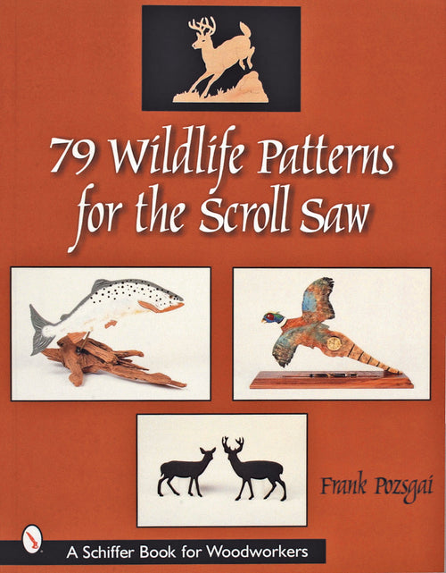 Load image into Gallery viewer, 79 Wildlife Patterns for the Scroll Saw by Schiffer Publishing
