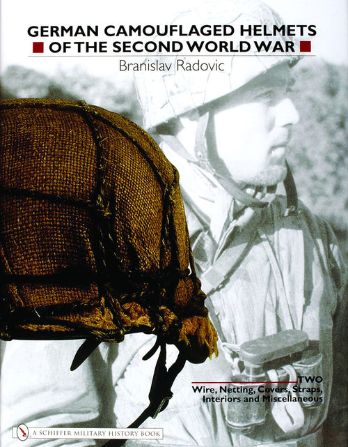 Load image into Gallery viewer, German Camouflaged Helmets of the Second World War by Schiffer Publishing
