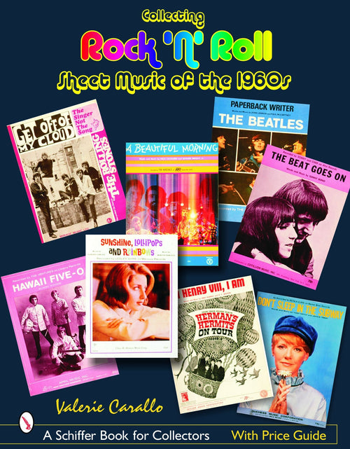 Load image into Gallery viewer, Collecting Rock 'n' Roll Sheet Music of the 1960s by Schiffer Publishing
