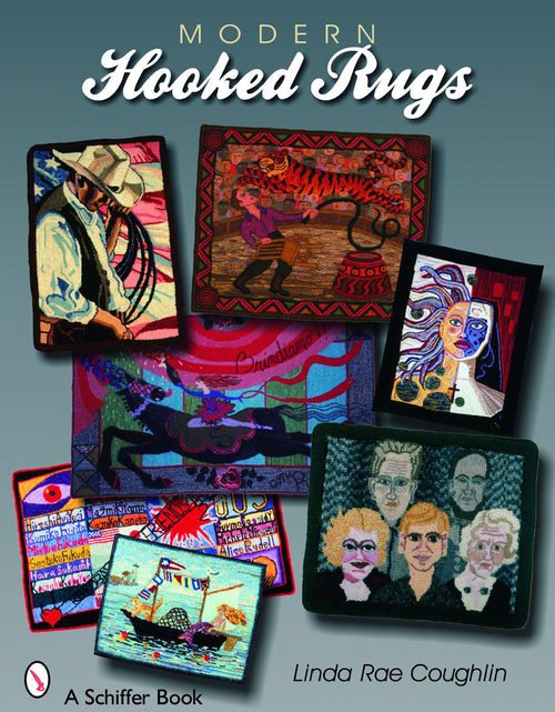 Load image into Gallery viewer, Modern Hooked Rugs by Schiffer Publishing
