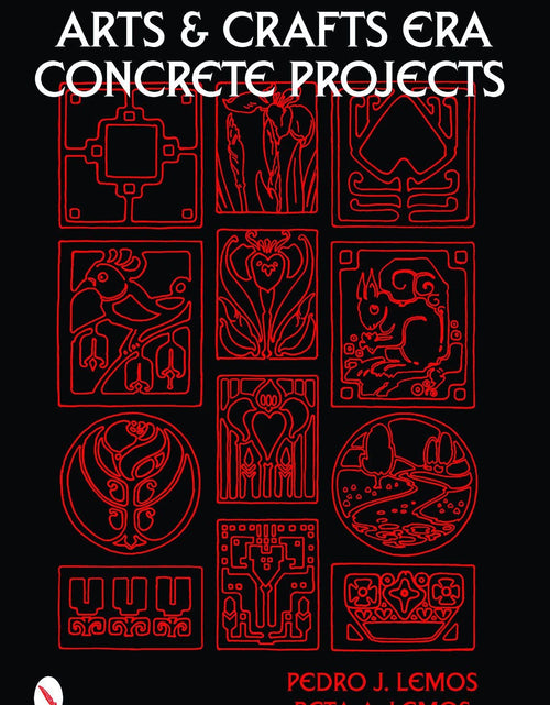 Load image into Gallery viewer, Arts &amp; Crafts Era Concrete Projects by Schiffer Publishing
