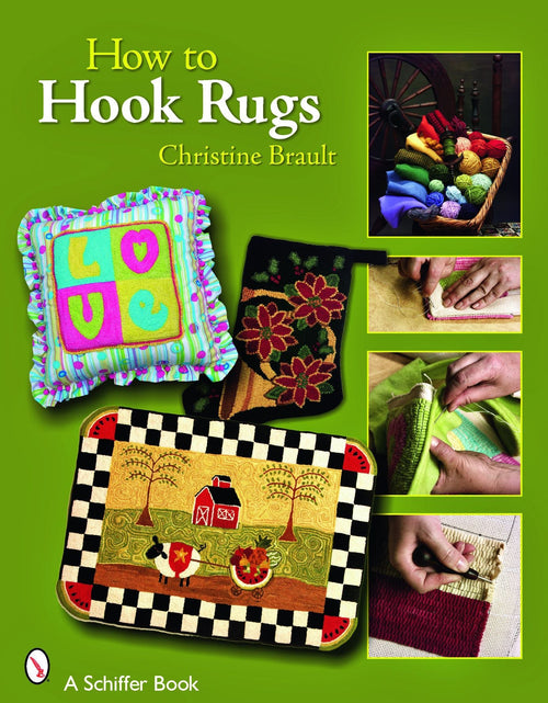 Load image into Gallery viewer, How to Hook Rugs by Schiffer Publishing
