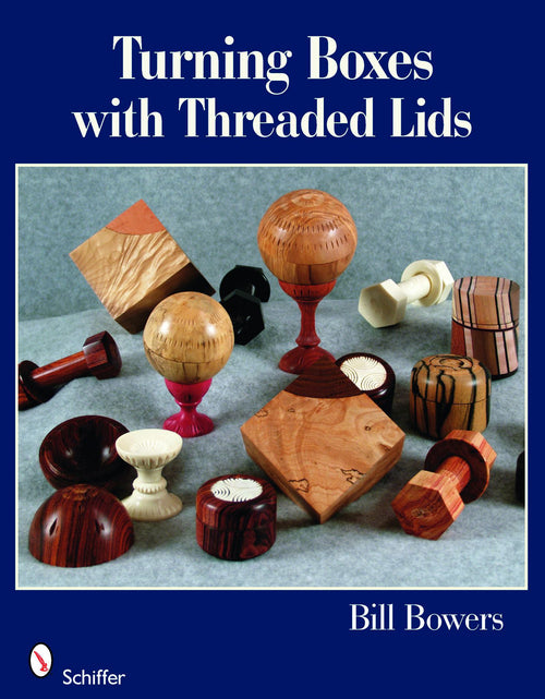 Load image into Gallery viewer, Turning Boxes with Threaded Lids by Schiffer Publishing
