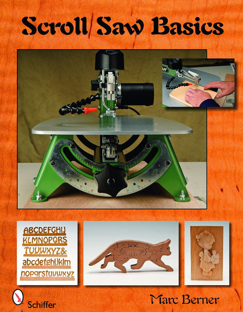 Load image into Gallery viewer, Scroll Saw Basics by Schiffer Publishing
