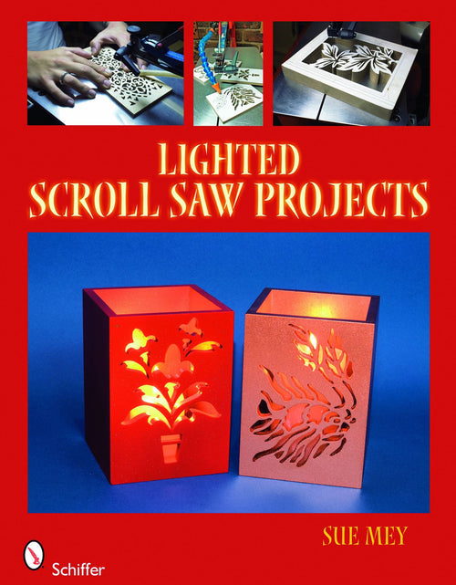 Load image into Gallery viewer, Lighted Scroll Saw Projects by Schiffer Publishing
