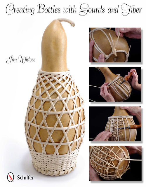 Load image into Gallery viewer, Creating Bottles with Gourds and Fiber by Schiffer Publishing
