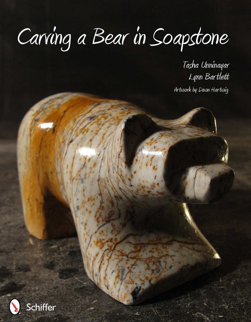 Load image into Gallery viewer, Carving a Bear in Soapstone by Schiffer Publishing
