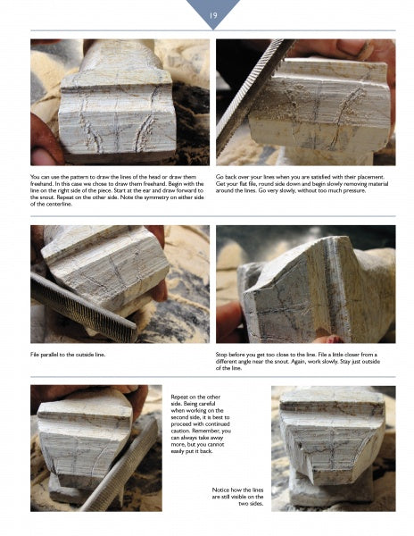 Load image into Gallery viewer, Carving a Bear in Soapstone by Schiffer Publishing
