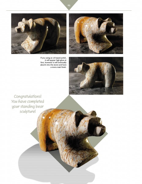 Load image into Gallery viewer, Carving a Bear in Soapstone by Schiffer Publishing
