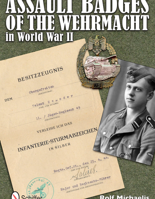 Load image into Gallery viewer, Assault Badges of the Wehrmacht in World War II by Schiffer Publishing
