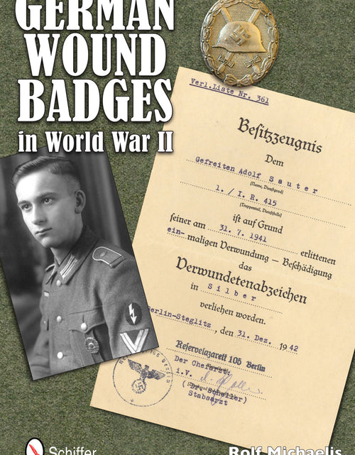 Load image into Gallery viewer, German Wound Badges in World War II by Schiffer Publishing
