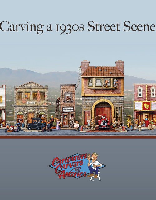 Load image into Gallery viewer, Carving a 1930s Street Scene by Schiffer Publishing
