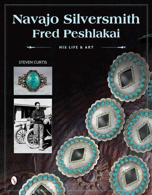 Load image into Gallery viewer, Navajo Silversmith Fred Peshlakai by Schiffer Publishing

