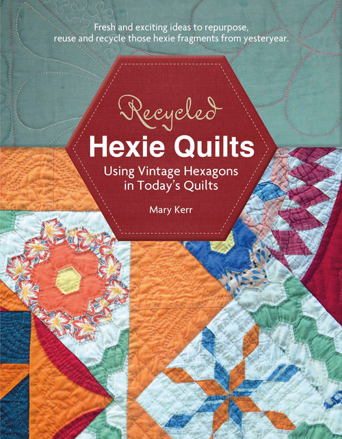 Load image into Gallery viewer, Recycled Hexie Quilts by Schiffer Publishing
