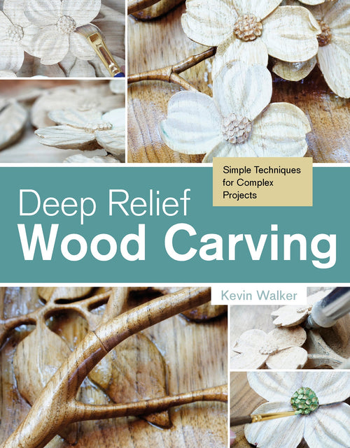 Load image into Gallery viewer, Deep Relief Wood Carving by Schiffer Publishing
