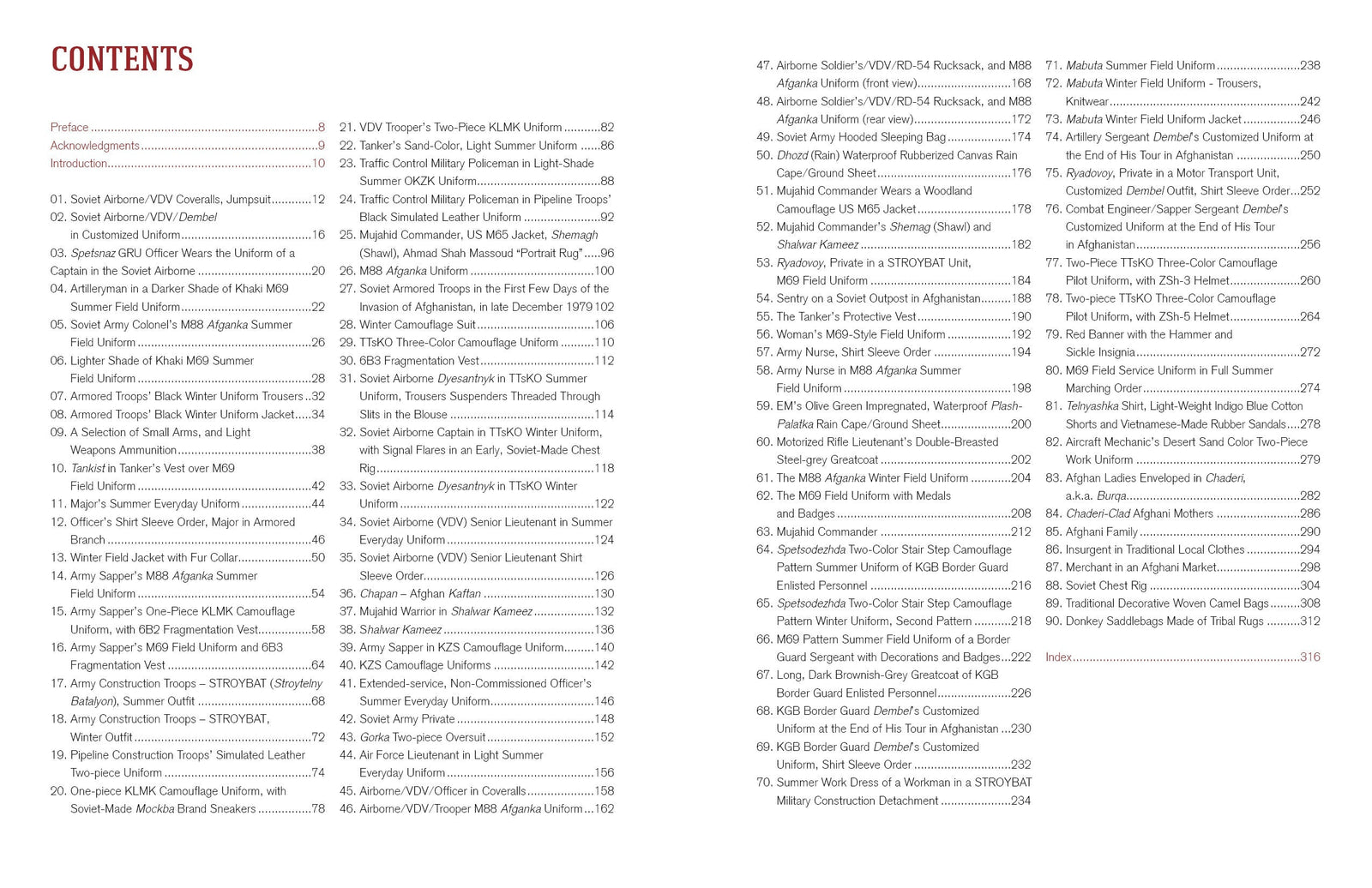Soviet and Mujahideen Uniforms, Clothing, and Equipment in the Soviet-Afghan War, 1979-1989 by Schiffer Publishing