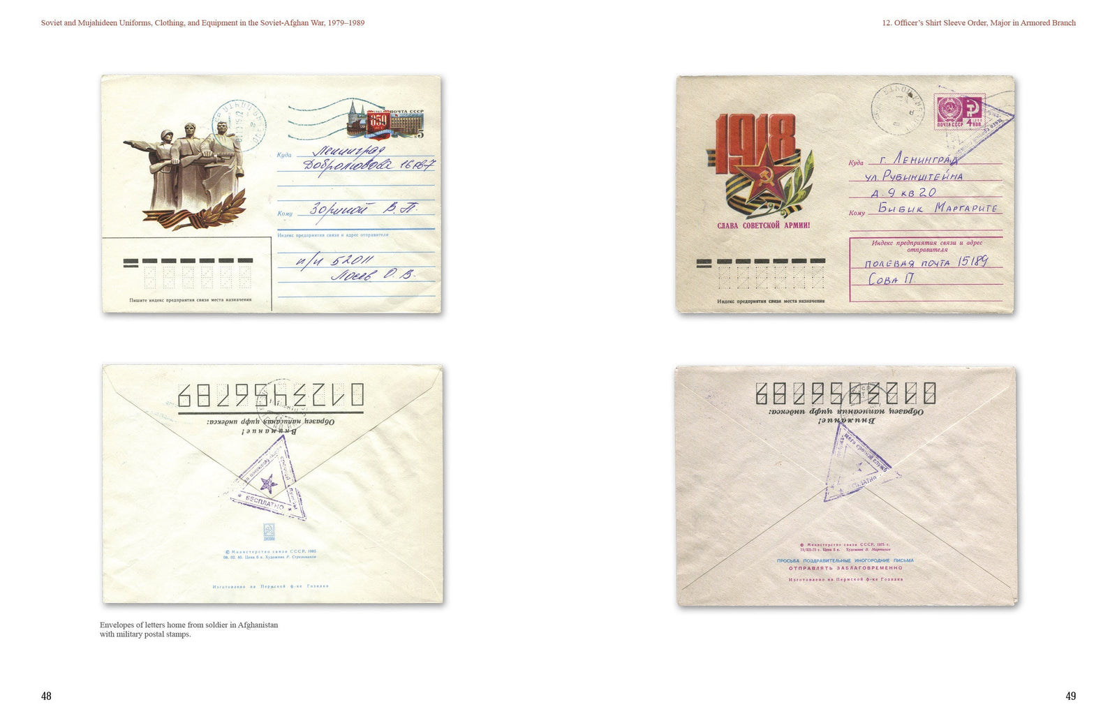 Soviet and Mujahideen Uniforms, Clothing, and Equipment in the Soviet-Afghan War, 1979-1989 by Schiffer Publishing