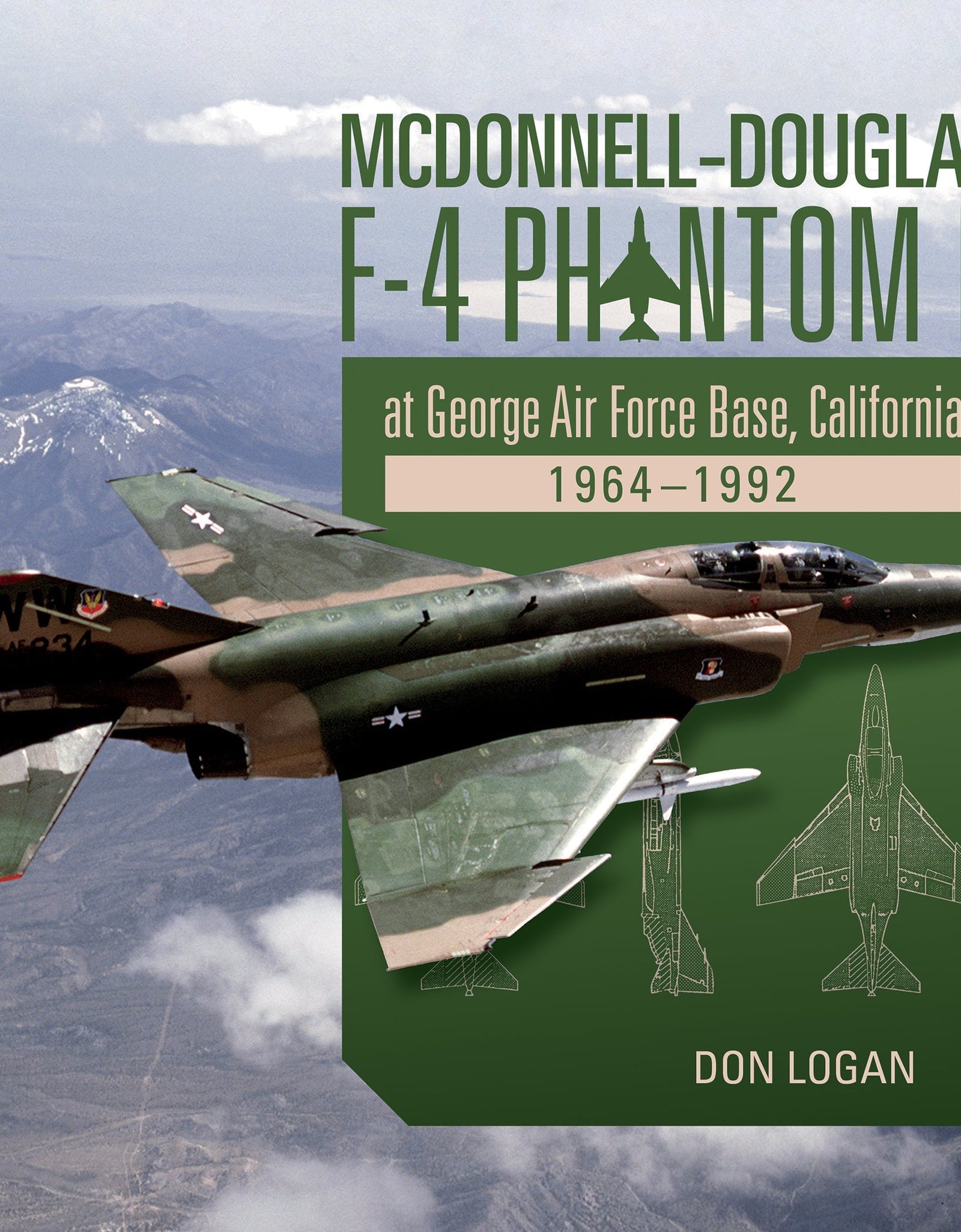 McDonnell-Douglas F-4 Phantom II at George Air Force Base, California by Schiffer Publishing