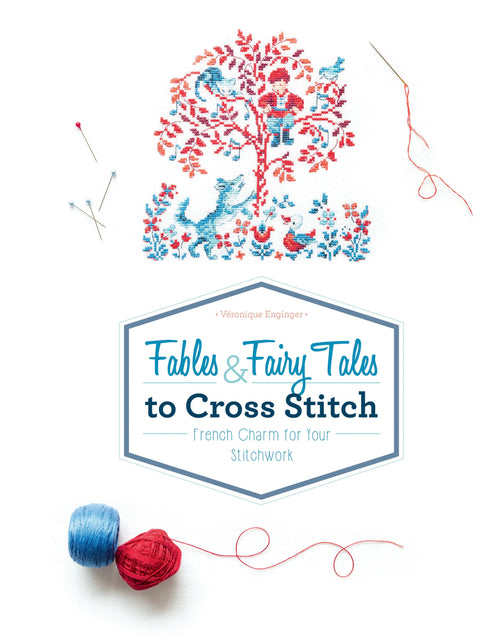 Load image into Gallery viewer, Fables &amp; Fairy Tales to Cross Stitch by Schiffer Publishing
