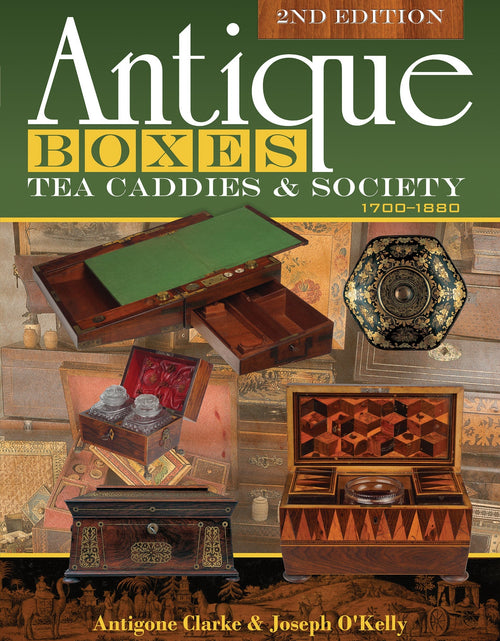 Load image into Gallery viewer, Antique Boxes, Tea Caddies, &amp; Society by Schiffer Publishing
