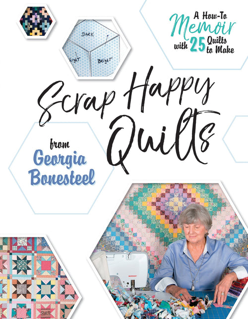Load image into Gallery viewer, Scrap Happy Quilts from Georgia Bonesteel by Schiffer Publishing
