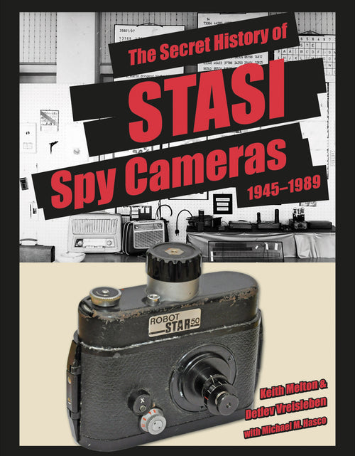 Load image into Gallery viewer, The Secret History of STASI Spy Cameras by Schiffer Publishing

