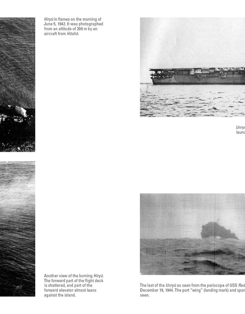 Load image into Gallery viewer, Sōryū, Hiryū, and Unryū-Class Aircraft Carriers by Schiffer Publishing
